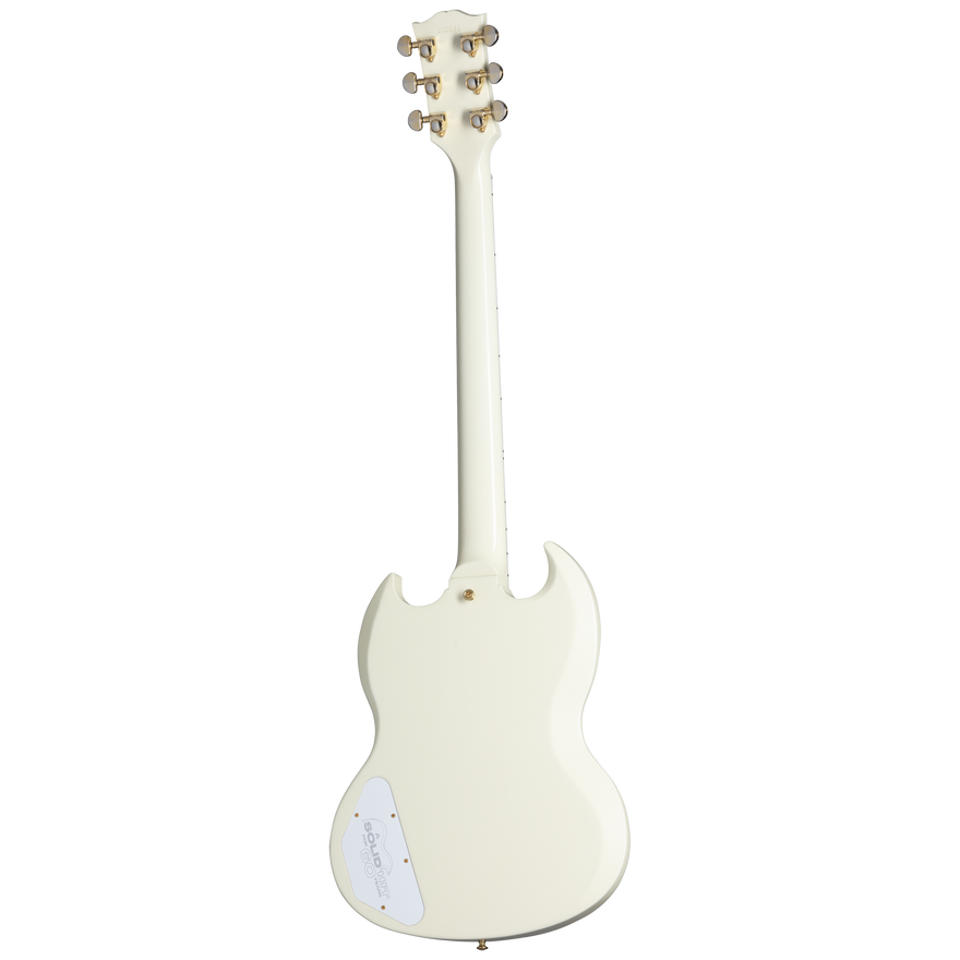 Gibson Custom 60th Anniversary 1961 SG Les Paul Custom VOS, Polaris White Electric Guitar Gibson Custom