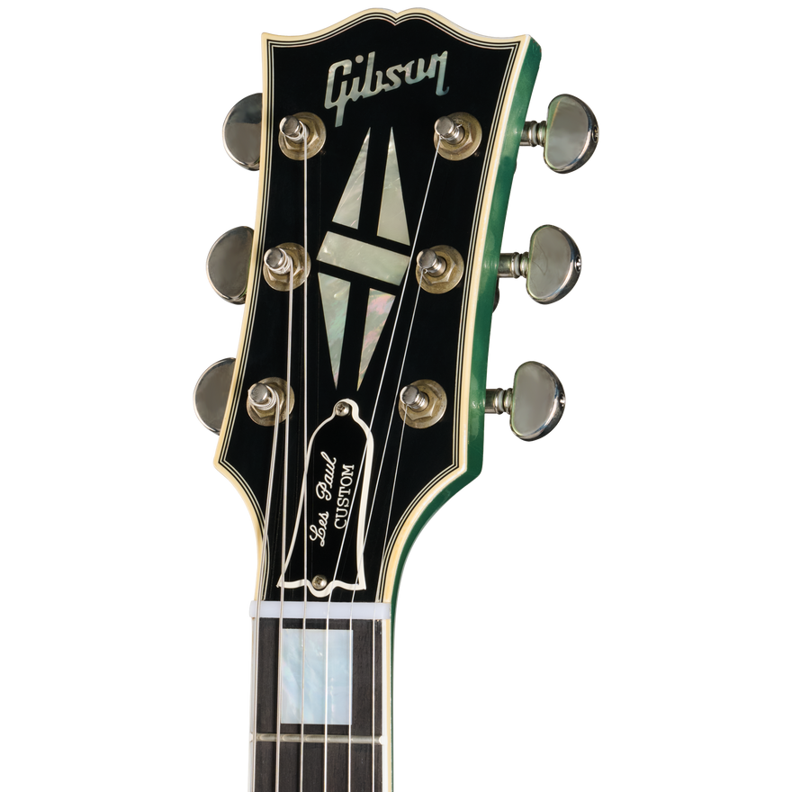 Gibson Custom 1963 Les Paul SG Custom Reissue, Light Aged, Inverness Green Electric Guitar Gibson Custom