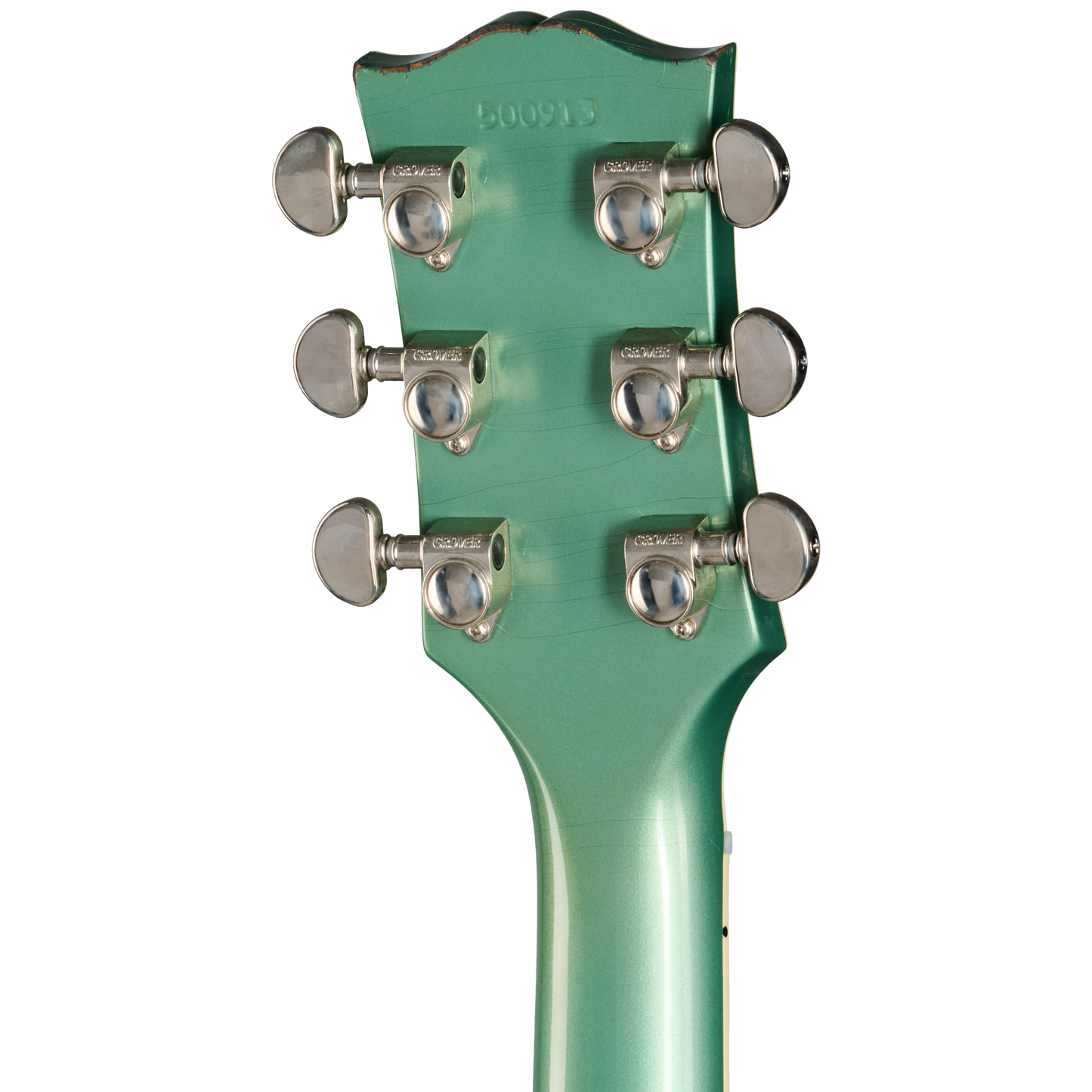 Gibson Custom 1963 Les Paul SG Custom Reissue, Light Aged, Inverness Green Electric Guitar Gibson Custom