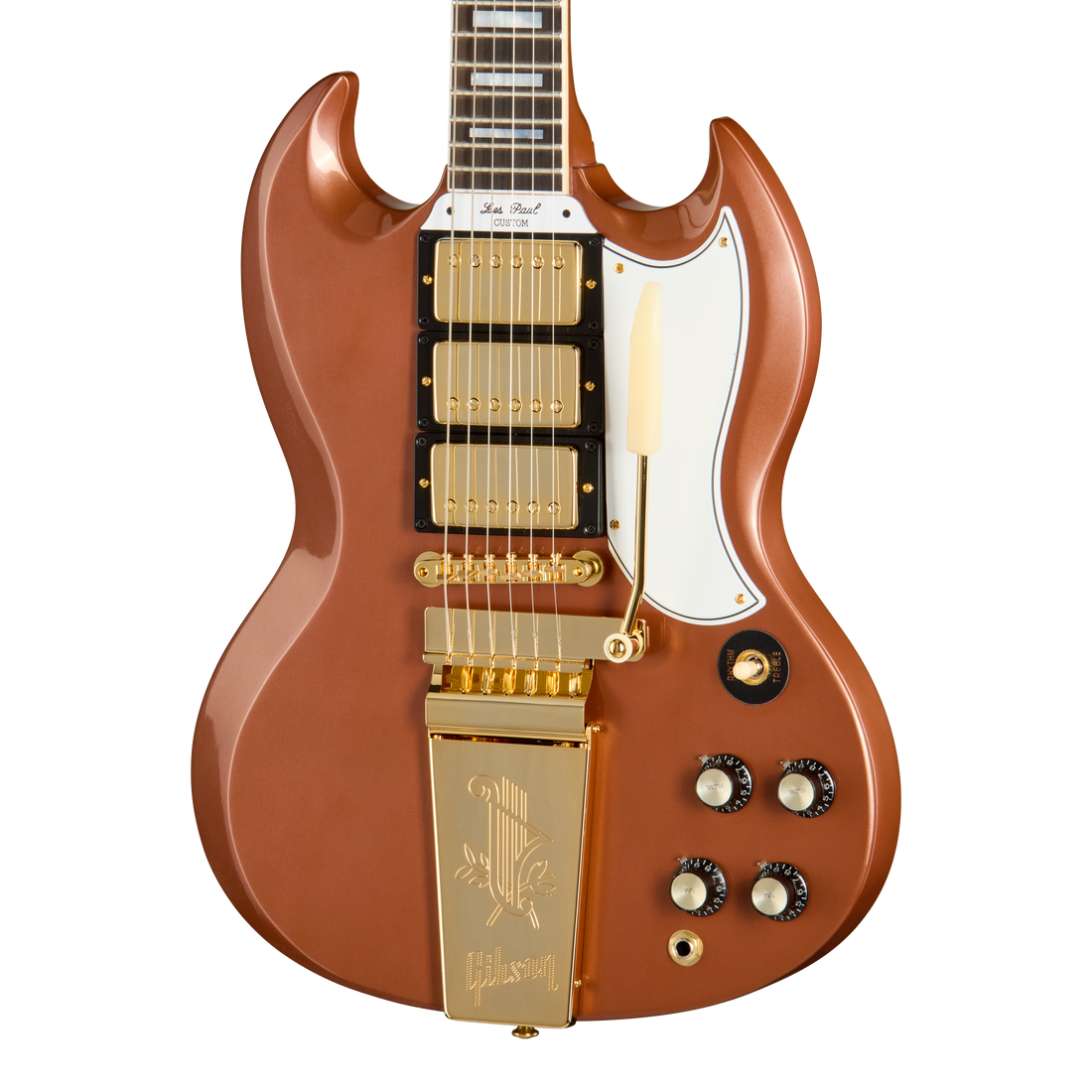 Gibson Custom 1963 SG Custom Reissue, VOS, Copper Iridescent Electric Guitar Gibson Custom