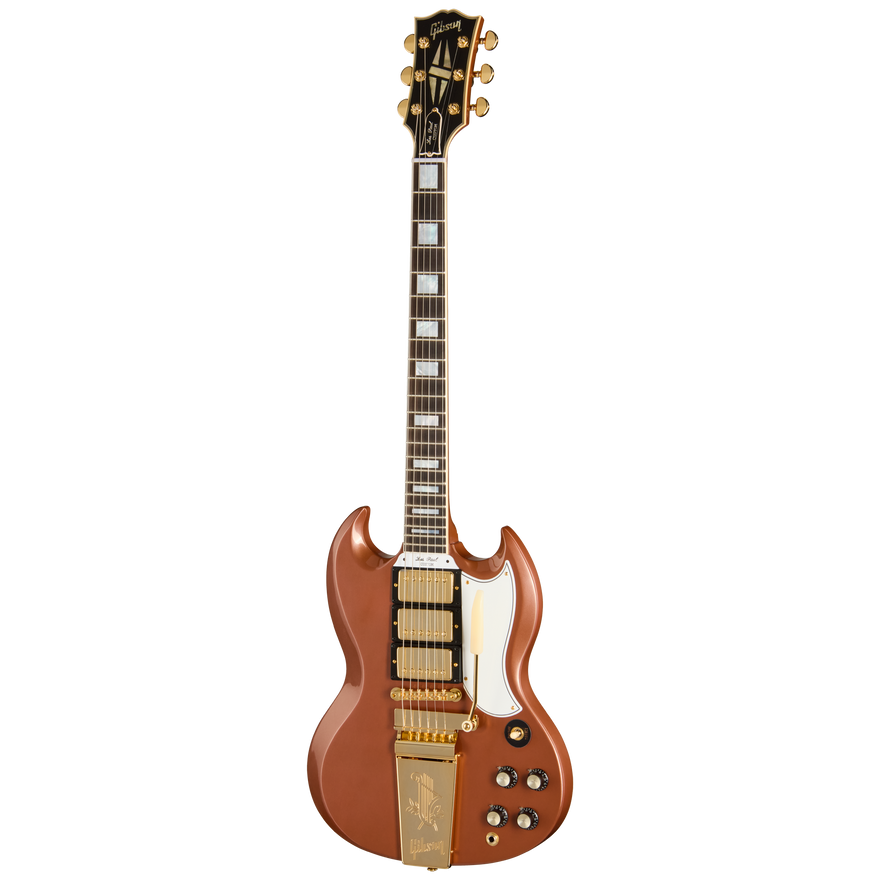 Gibson Custom 1963 SG Custom Reissue, VOS, Copper Iridescent Electric Guitar Gibson Custom