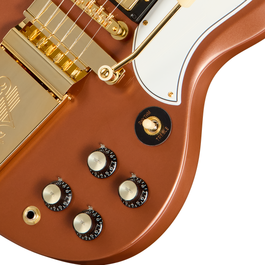 Gibson Custom 1963 SG Custom Reissue, VOS, Copper Iridescent Electric Guitar Gibson Custom