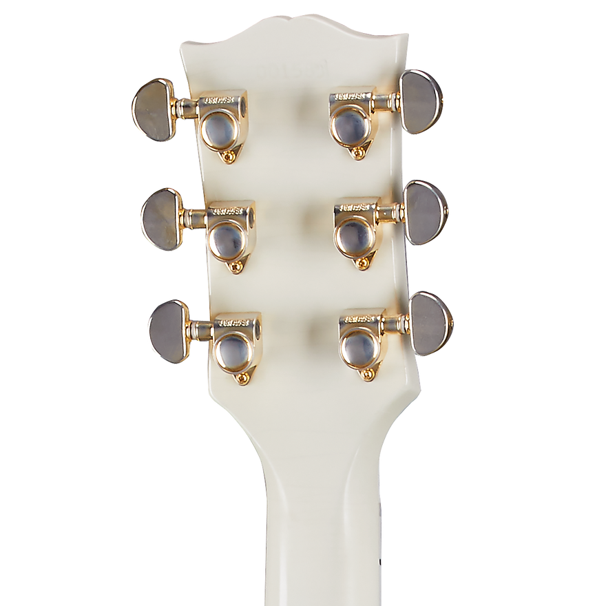 Gibson Custom 1963 Les Paul SG Custom Reissue with Maestro, Ultra Light Aged, Classic White Electric Guitar Gibson Custom