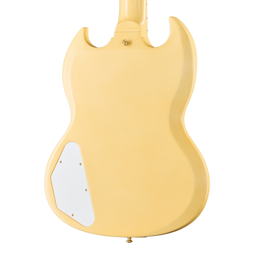 Gibson Custom 1963 Les Paul SG Custom Reissue, VOS, Classic White Electric Guitar Gibson Custom