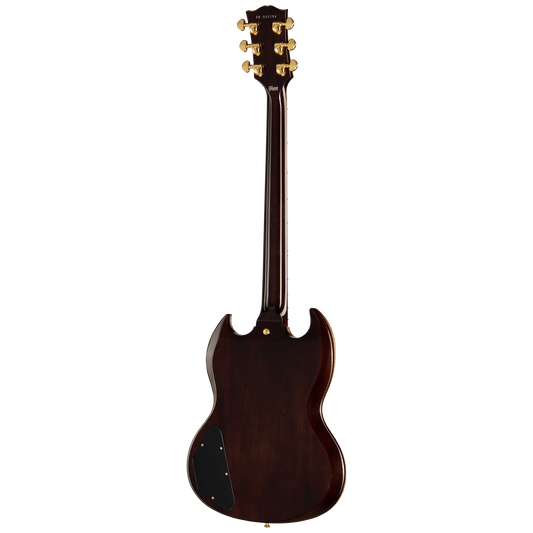 Gibson Custom SG Custom with Figured Maple Heartwood Top, Gloss, Light Charcoal Electric Guitar Gibson Custom