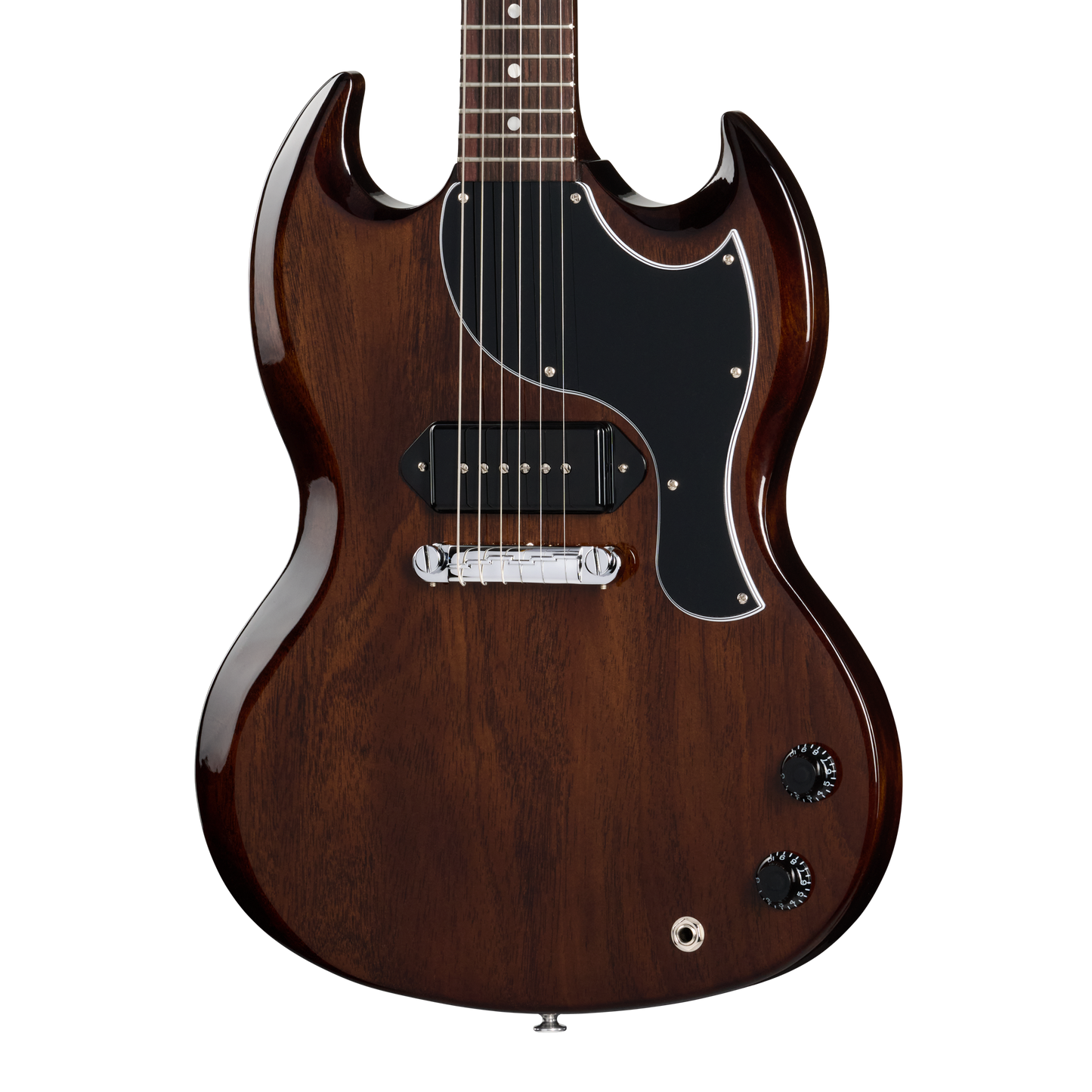 Gibson SG Junior, Dark Walnut, Exclusive Electric Guitar Gibson