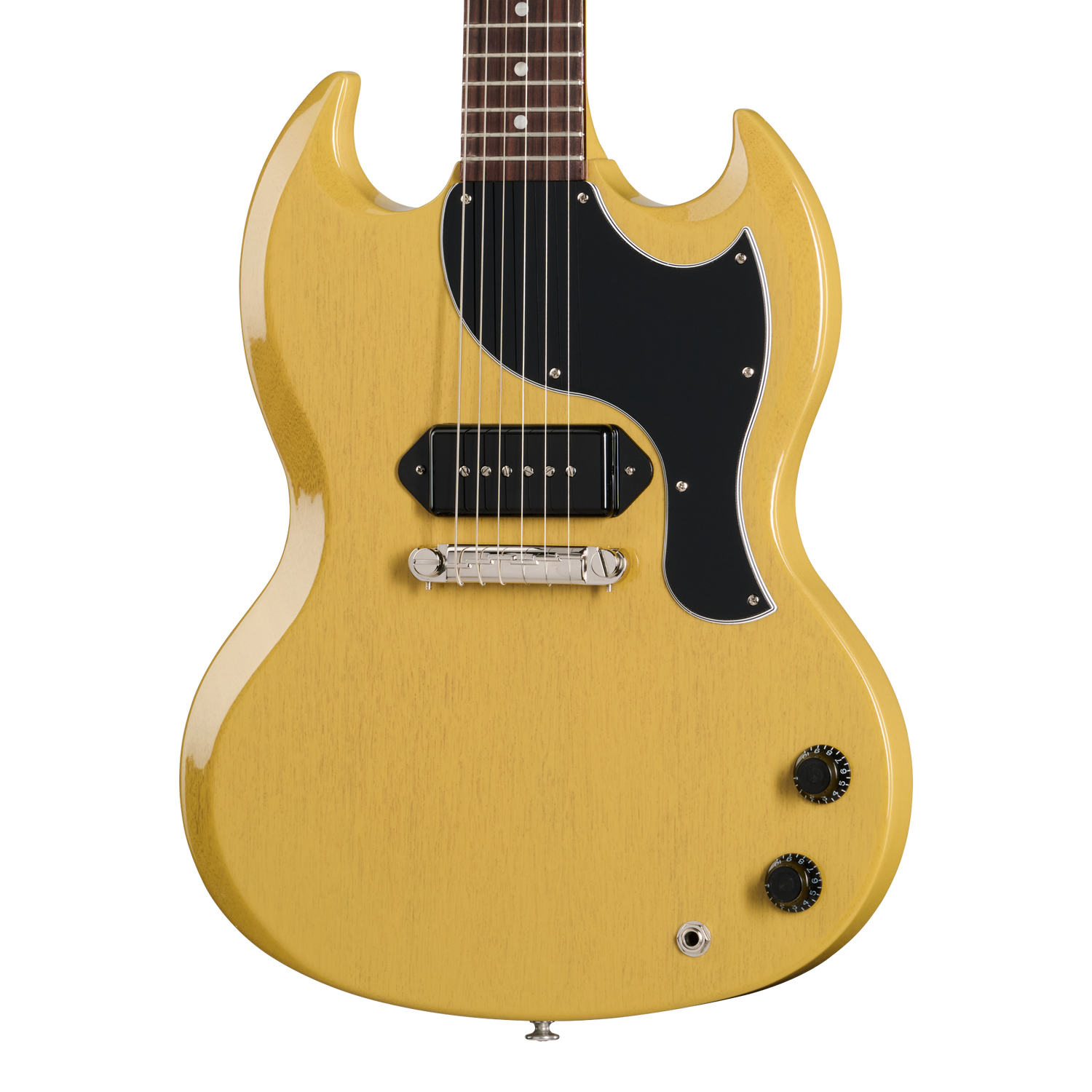 Gibson SG Junior, TV Yellow, Exclusive Electric Guitar Gibson