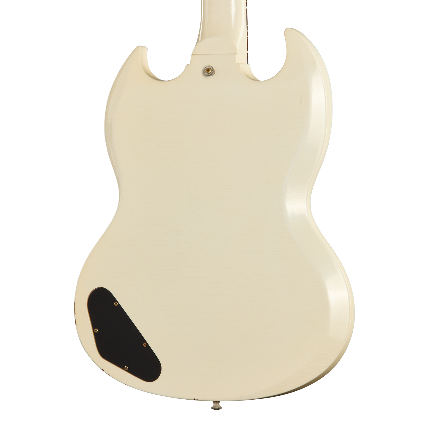Gibson Custom 1963 SG Junior Reissue, Light Aged, Polaris White Electric Guitar Gibson Custom