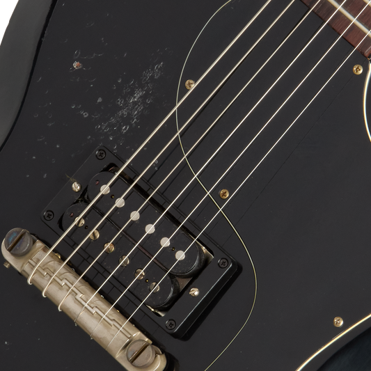 Gibson Custom 1963 SG Junior Reissue, Heavy Aged, Ebony Electric Guitar Gibson Custom