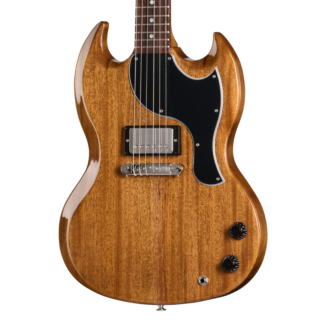 Gibson SG Junior with Humbucker, Walnut, Exclusive Electric Guitar Gibson