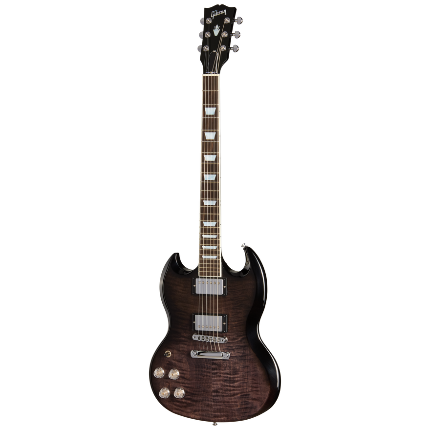 Gibson SG Modern, Left-Handed, Transparent Black Fade Electric Guitar Gibson