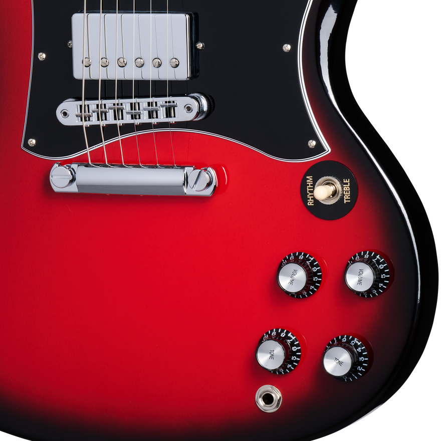 Gibson SG Standard Custom Color, Cardinal Red Burst Electric Guitar Gibson