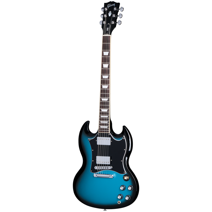 Gibson SG Standard Custom Color, Pelham Blue Burst Electric Guitar Gibson