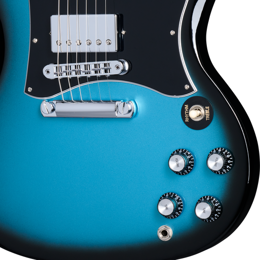 Gibson SG Standard Custom Color, Pelham Blue Burst Electric Guitar Gibson