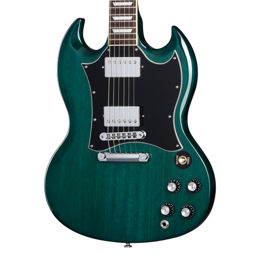 Gibson SG Standard Custom Color, Translucent Teal Electric Guitar Gibson