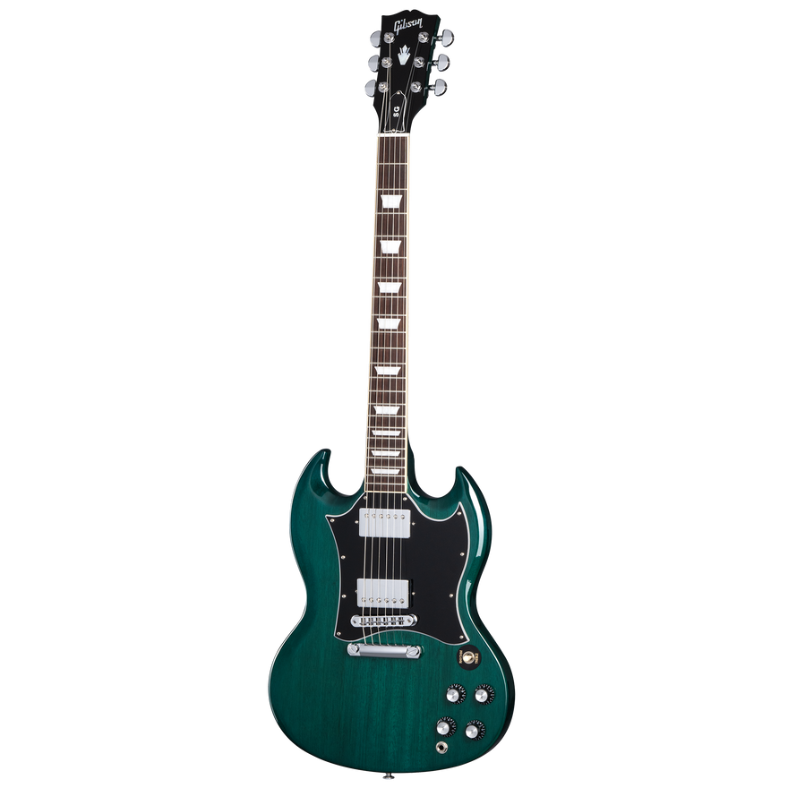 Gibson SG Standard Custom Color, Translucent Teal Electric Guitar Gibson