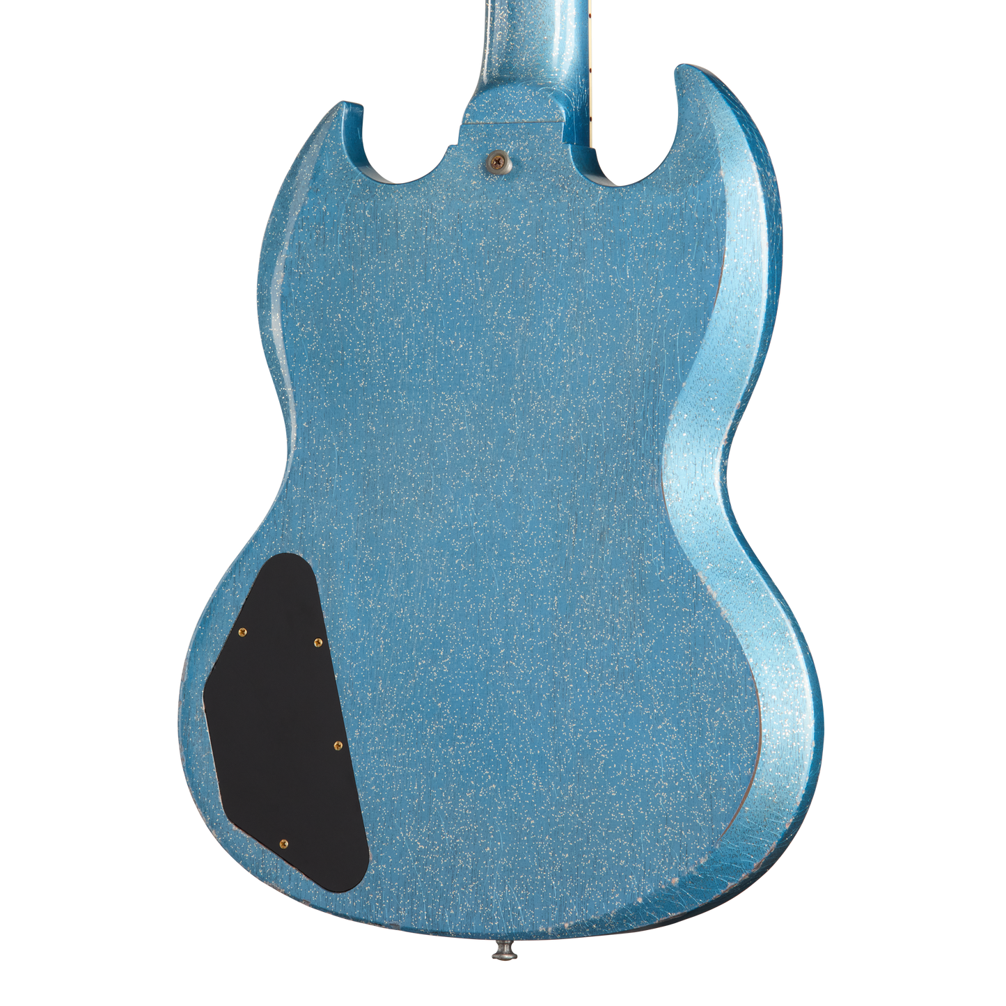 Gibson Custom 1963 SG Special Reissue, Light Aged, TV Pelham Blue Sparkle Electric Guitar Gibson Custom