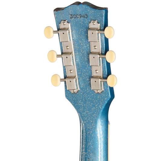 Gibson Custom 1963 SG Special Reissue, Light Aged, TV Pelham Blue Sparkle Electric Guitar Gibson Custom