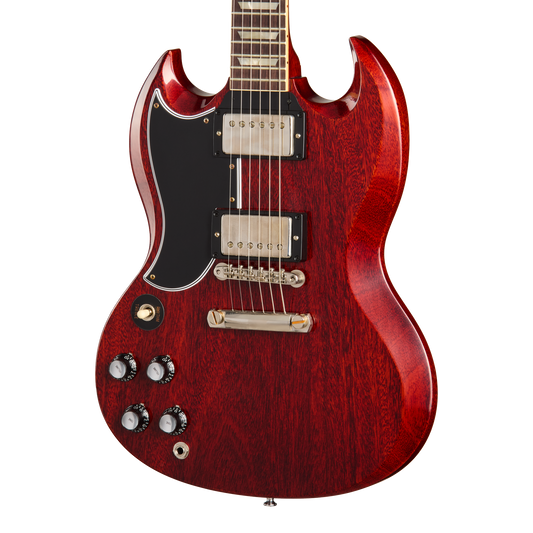 Gibson Custom 1961 Les Paul SG Standard Stop Bar, Left-Handed, Cherry Red Electric Guitar Gibson Custom