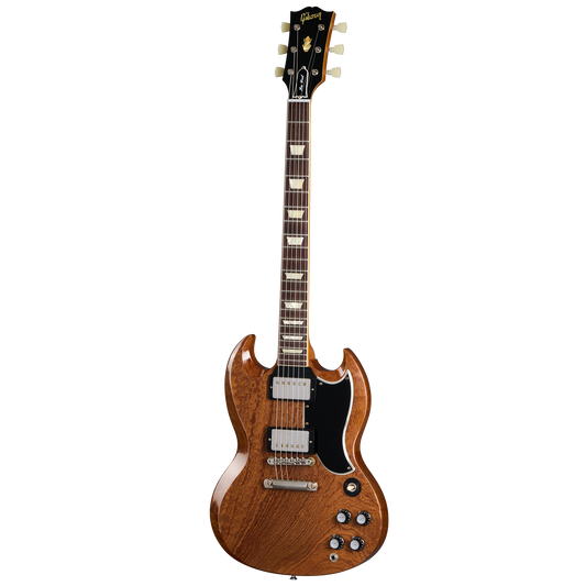 Gibson Custom 1961 Les Paul SG Standard Quilt Sapele, Ultra Light Aged, Natural, Exclusive Electric Guitar Gibson Custom