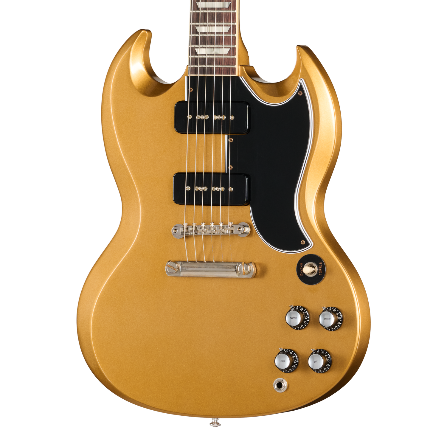 Gibson Custom 1961 Les Paul SG Standard Reissue with P-90s, VOS, Double Gold Electric Guitar Gibson Custom