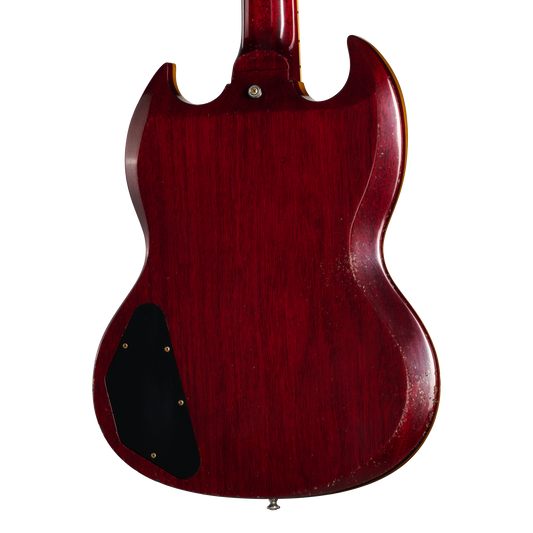 Gibson Custom 1961 Les Paul SG Standard Reissue with Figured Top, Light Aged, Lemon Burst Electric Guitar Gibson Custom