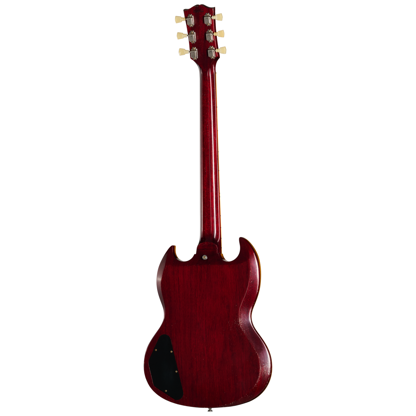 Gibson Custom 1961 Les Paul SG Standard Reissue with Figured Top, Light Aged, Lemon Burst Electric Guitar Gibson Custom