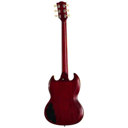 Gibson Custom 1961 Les Paul SG Standard Reissue with Figured Top, Light Aged, Lemon Burst Electric Guitar Gibson Custom