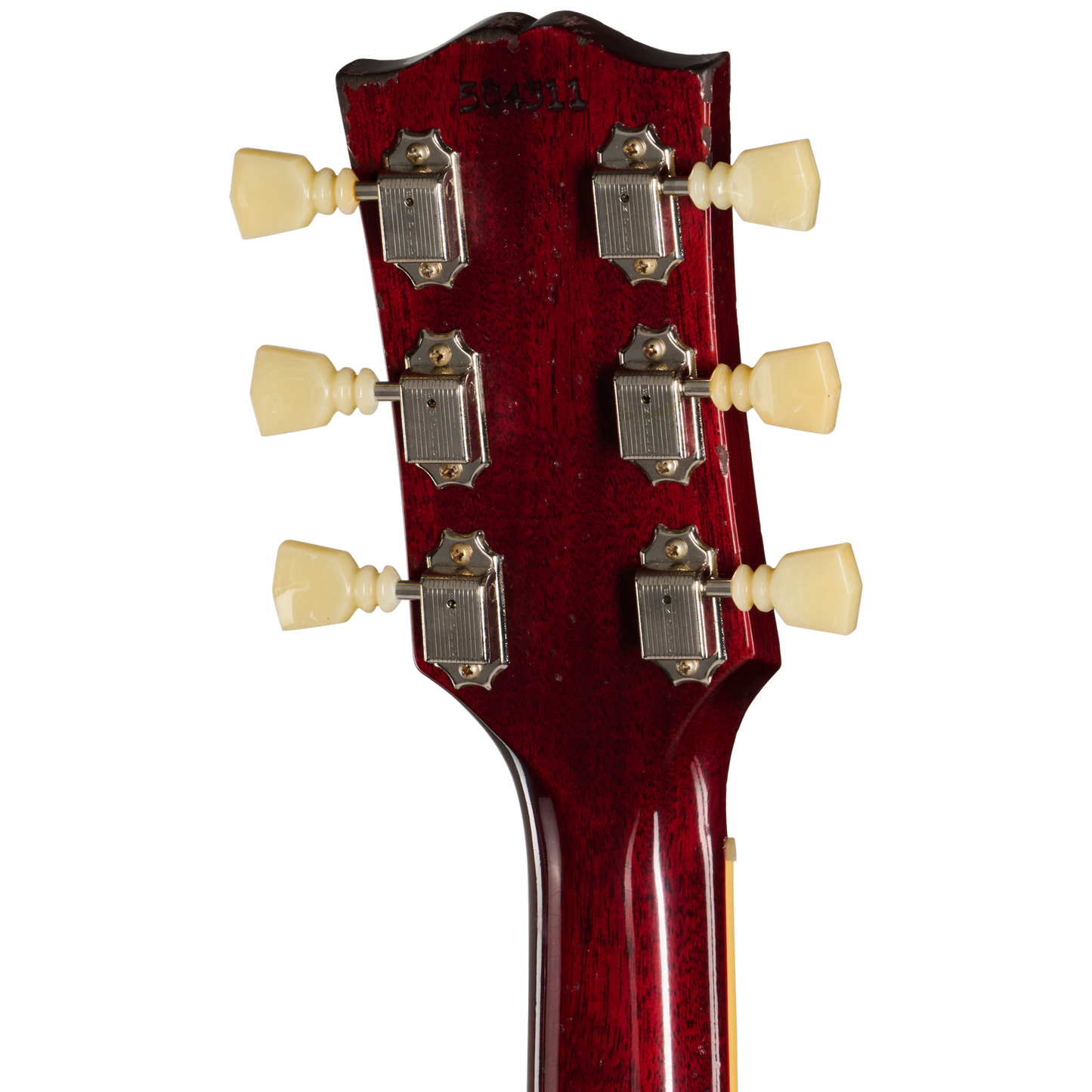 Gibson Custom 1961 Les Paul SG Standard Reissue with Figured Top, Light Aged, Lemon Burst Electric Guitar Gibson Custom