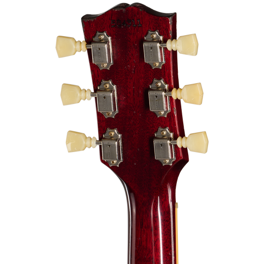 Gibson Custom 1961 Les Paul SG Standard Reissue with Figured Top, Light Aged, Lemon Burst Electric Guitar Gibson Custom