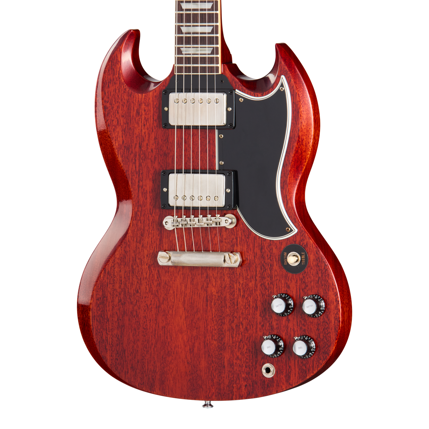 Gibson Custom 1961 Les Paul SG Standard Reissue Stop Bar, VOS, Cherry Red Electric Guitar Gibson Custom