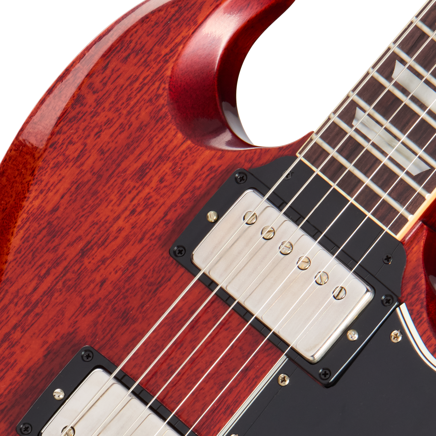 Gibson Custom 1961 Les Paul SG Standard Reissue Stop Bar, VOS, Cherry Red