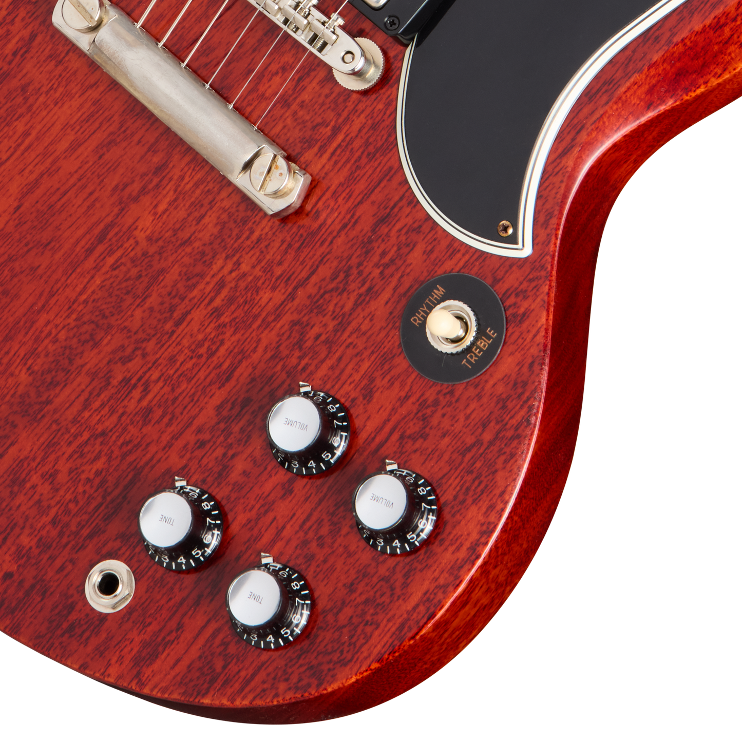 Gibson Custom 1961 Les Paul SG Standard Reissue Stop Bar, VOS, Cherry Red