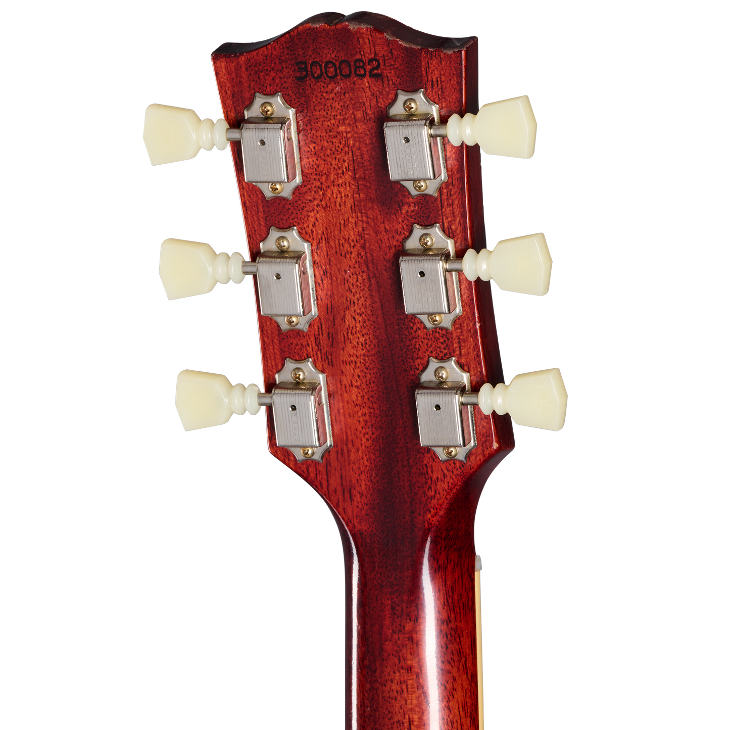 Gibson Custom 1962 Les Paul SG Standard with Ebony Block, Light Aged, Cherry, Exclusive Electric Guitar Gibson Custom