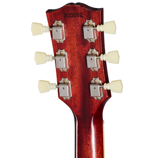 Gibson Custom 1962 Les Paul SG Standard with Ebony Block, Light Aged, Cherry, Exclusive Electric Guitar Gibson Custom