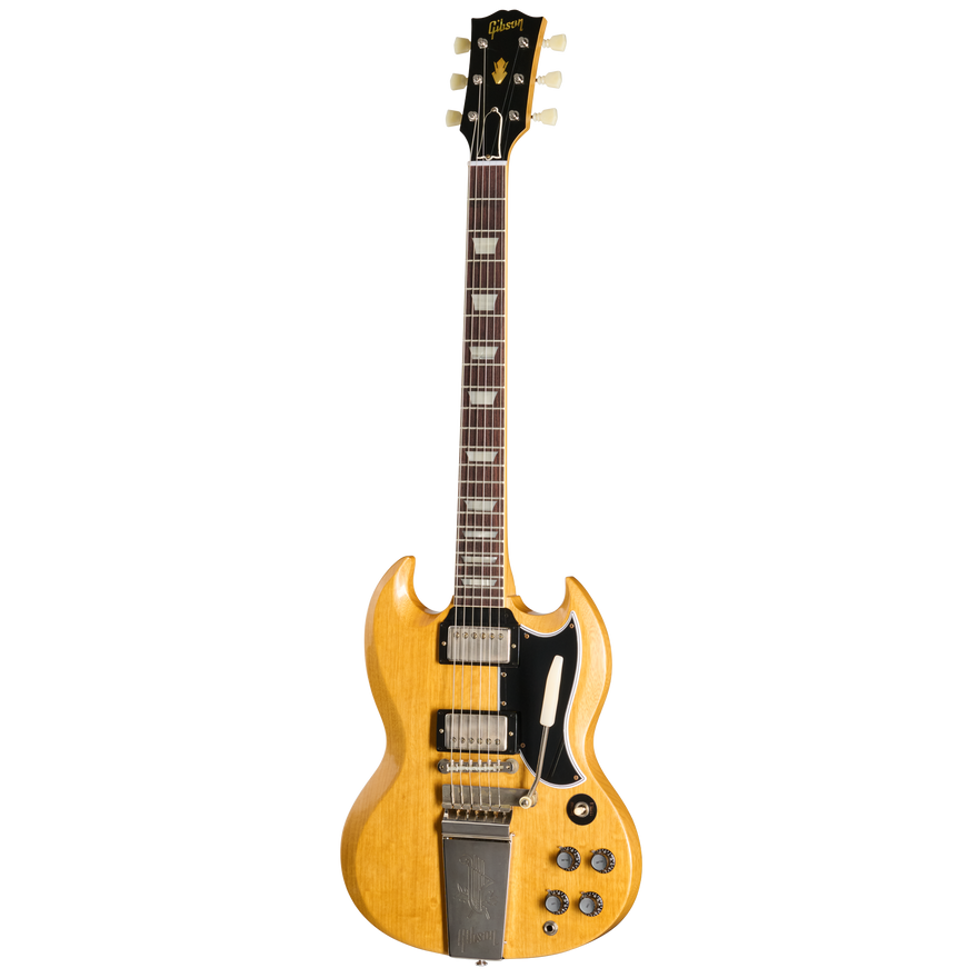 Gibson Custom LE 1964 SG Standard Reissue Korina, VOS, Antique Natural Electric Guitar Gibson Custom