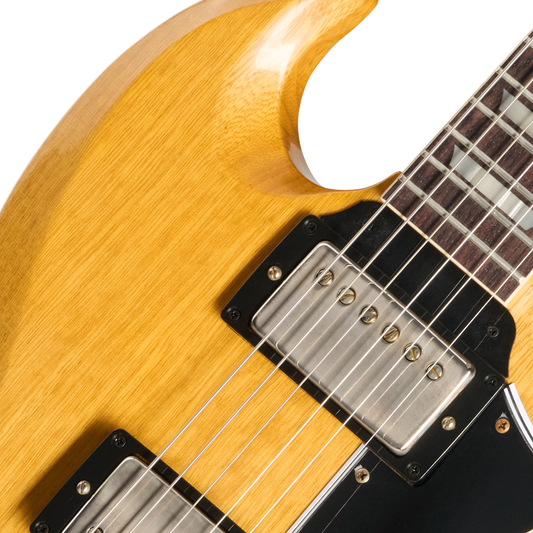 Gibson Custom LE 1964 SG Standard Reissue Korina, VOS, Antique Natural Electric Guitar Gibson Custom