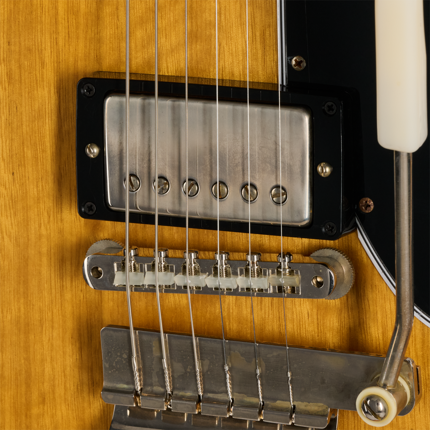 Gibson Custom LE 1964 SG Standard Reissue Korina, VOS, Antique Natural Electric Guitar Gibson Custom