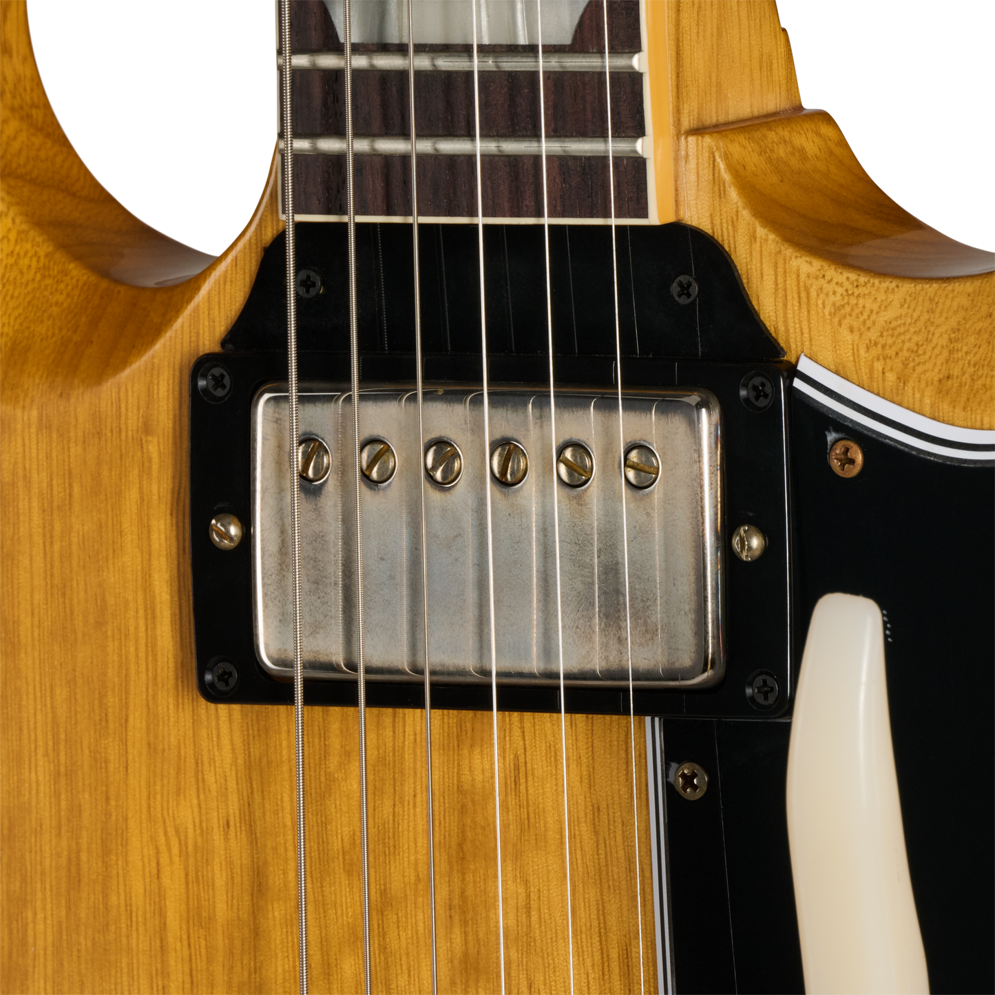 Gibson Custom LE 1964 SG Standard Reissue Korina, VOS, Antique Natural Electric Guitar Gibson Custom