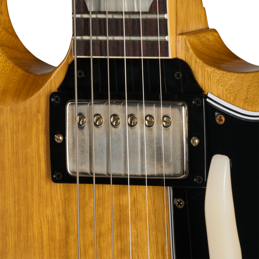 Gibson Custom LE 1964 SG Standard Reissue Korina, VOS, Antique Natural Electric Guitar Gibson Custom