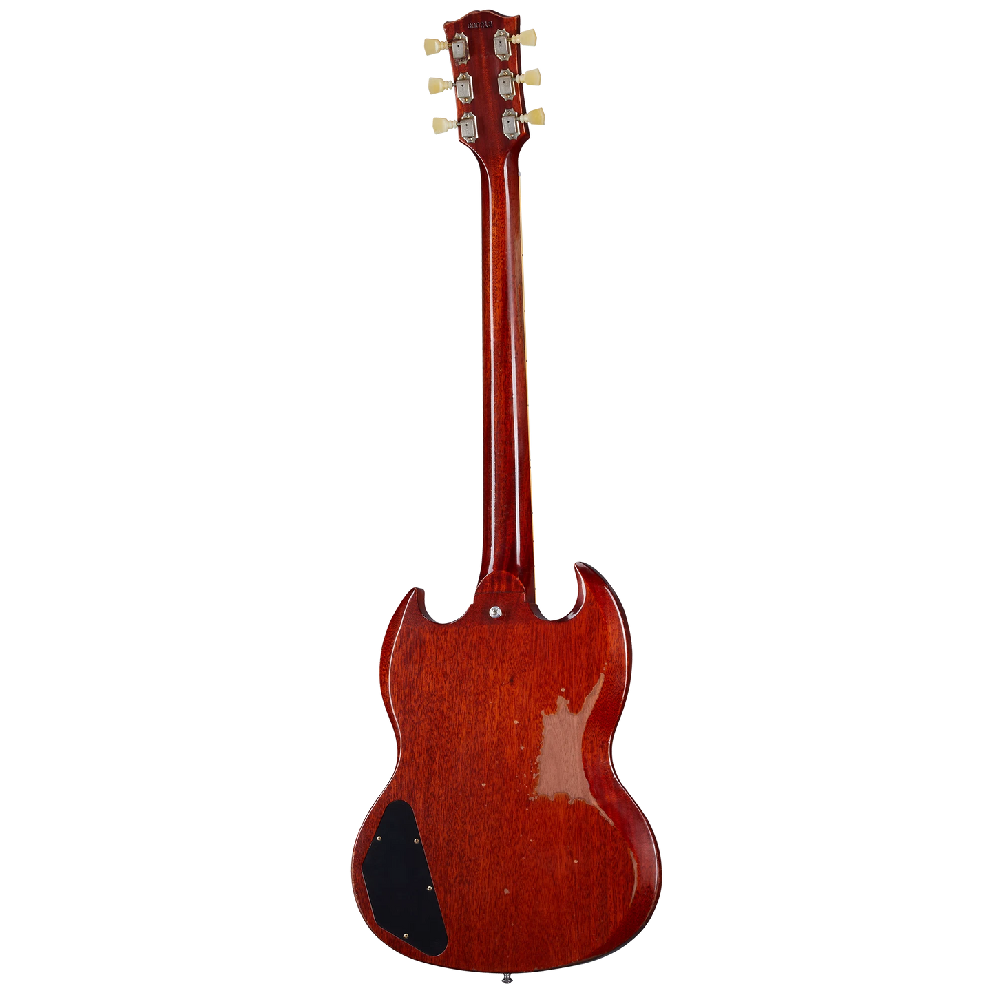 Gibson Custom 1964 SG Standard Reissue with Maestro, Heavy Aged, Faded Cherry Electric Guitar Gibson Custom