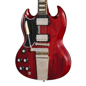 Gibson Custom 1964 SG Standard Reissue with Maestro, Left-Handed, Cherry Red Electric Guitar Gibson Custom