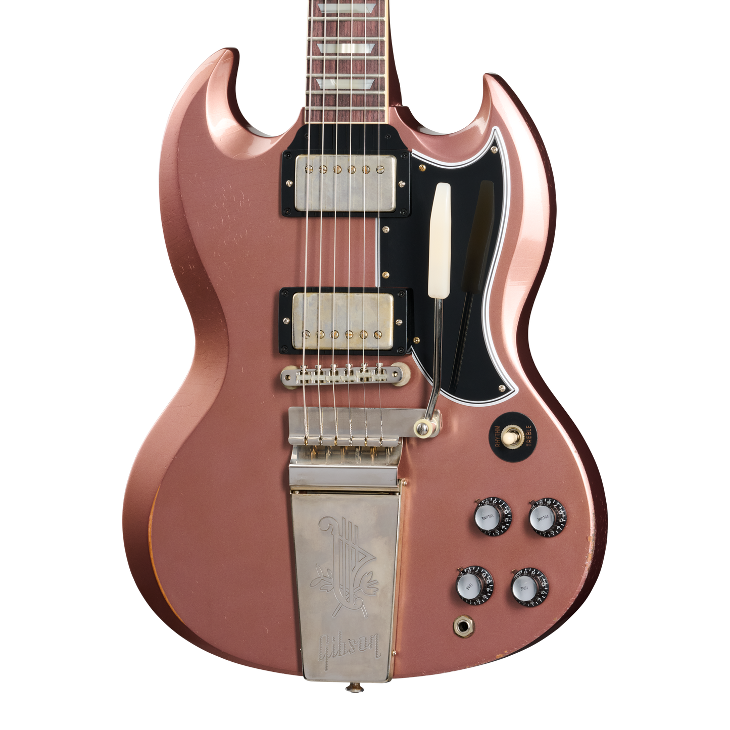Gibson Custom 1964 SG Standard Reissue, Light Aged, Heather Poly Electric Guitar Gibson Custom