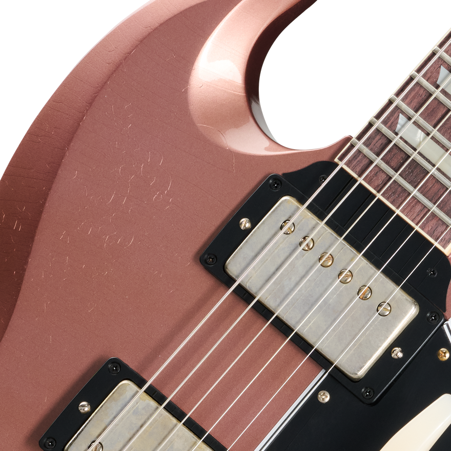 Gibson Custom 1964 SG Standard Reissue, Light Aged, Heather Poly Electric Guitar Gibson Custom
