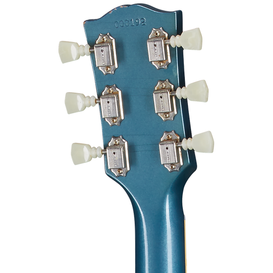 Gibson Custom 1964 SG Standard Reissue with Maestro, Ultra Light Aged, Pelham Blue Electric Guitar Gibson Custom