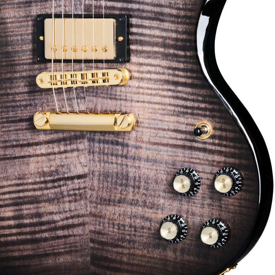 Gibson SG Supreme, Translucent Ebony Burst Electric Guitar Gibson
