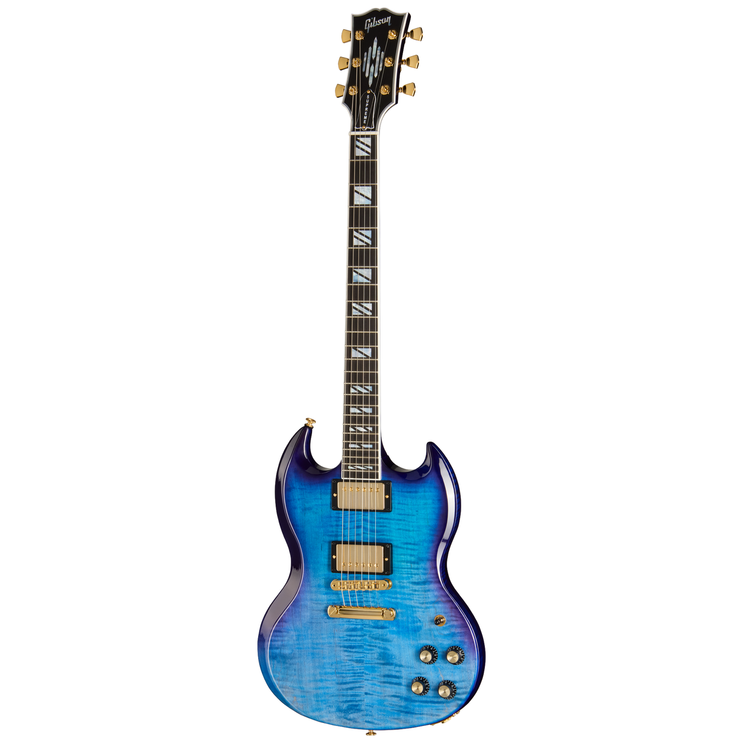 Gibson SG Supreme, Blueberry Burst Electric Guitar Gibson