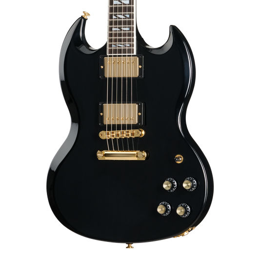 Gibson SG Supreme, Ebony Electric Guitar Gibson
