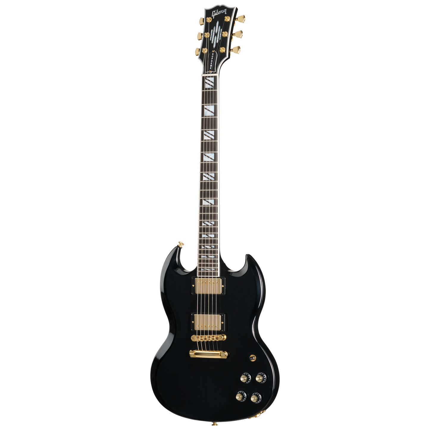 Gibson SG Supreme, Ebony Electric Guitar Gibson