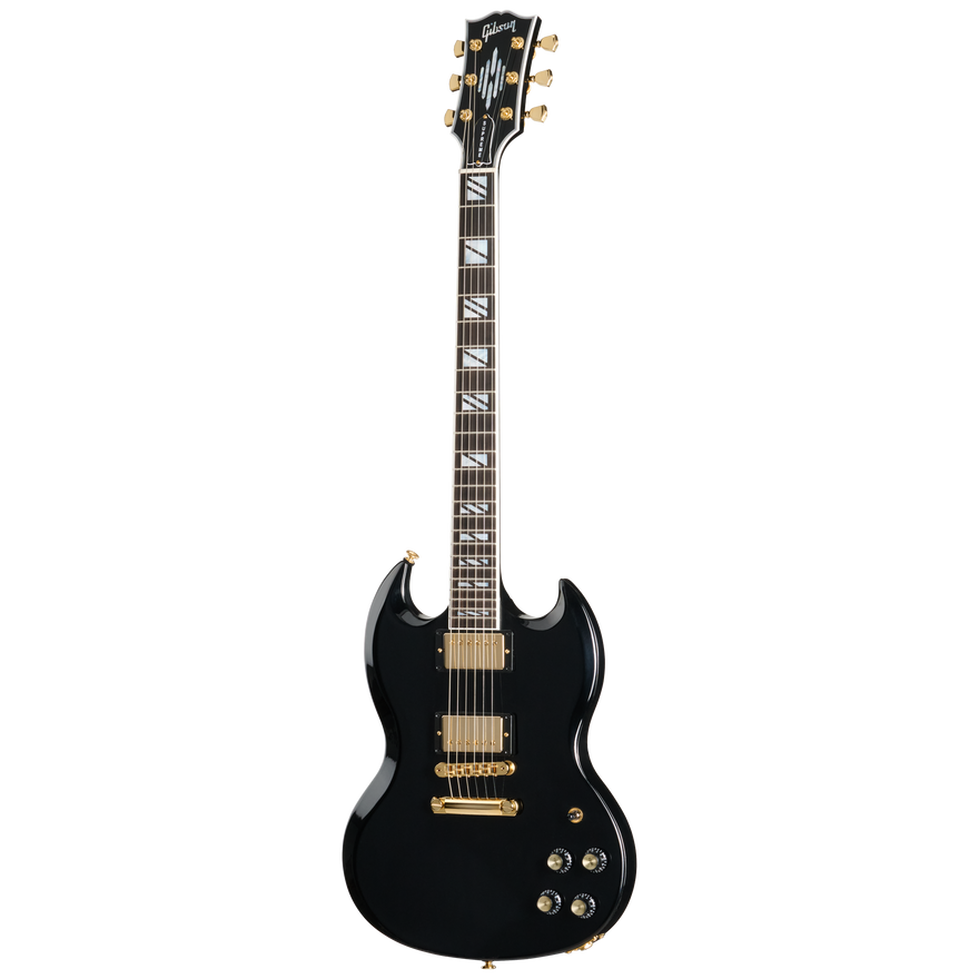 Gibson SG Supreme, Ebony Electric Guitar Gibson